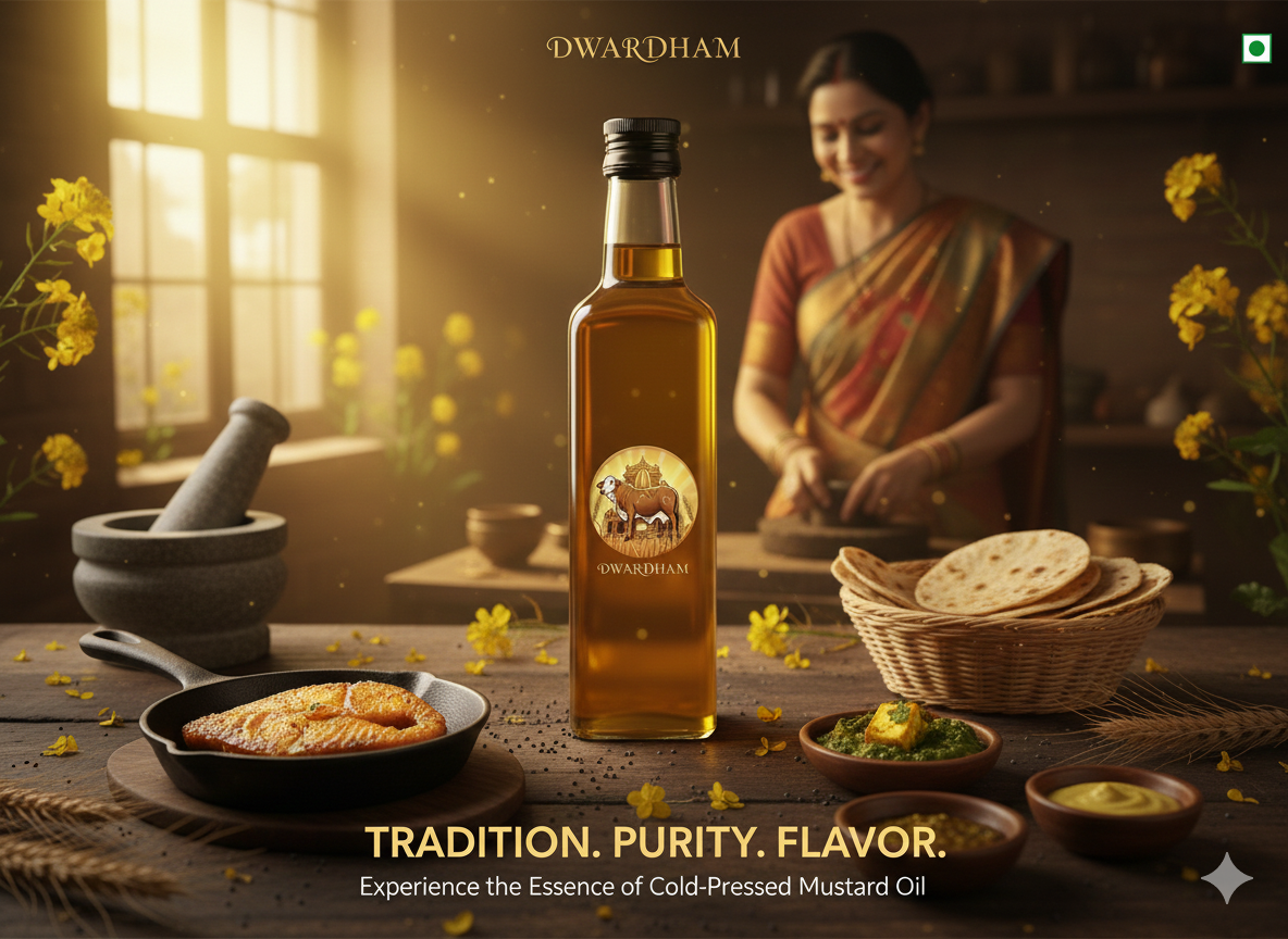 Dwardham Natural Mustard Oil