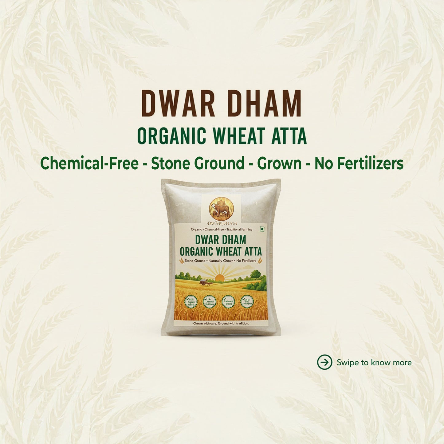 Organic Whole Wheat Atta