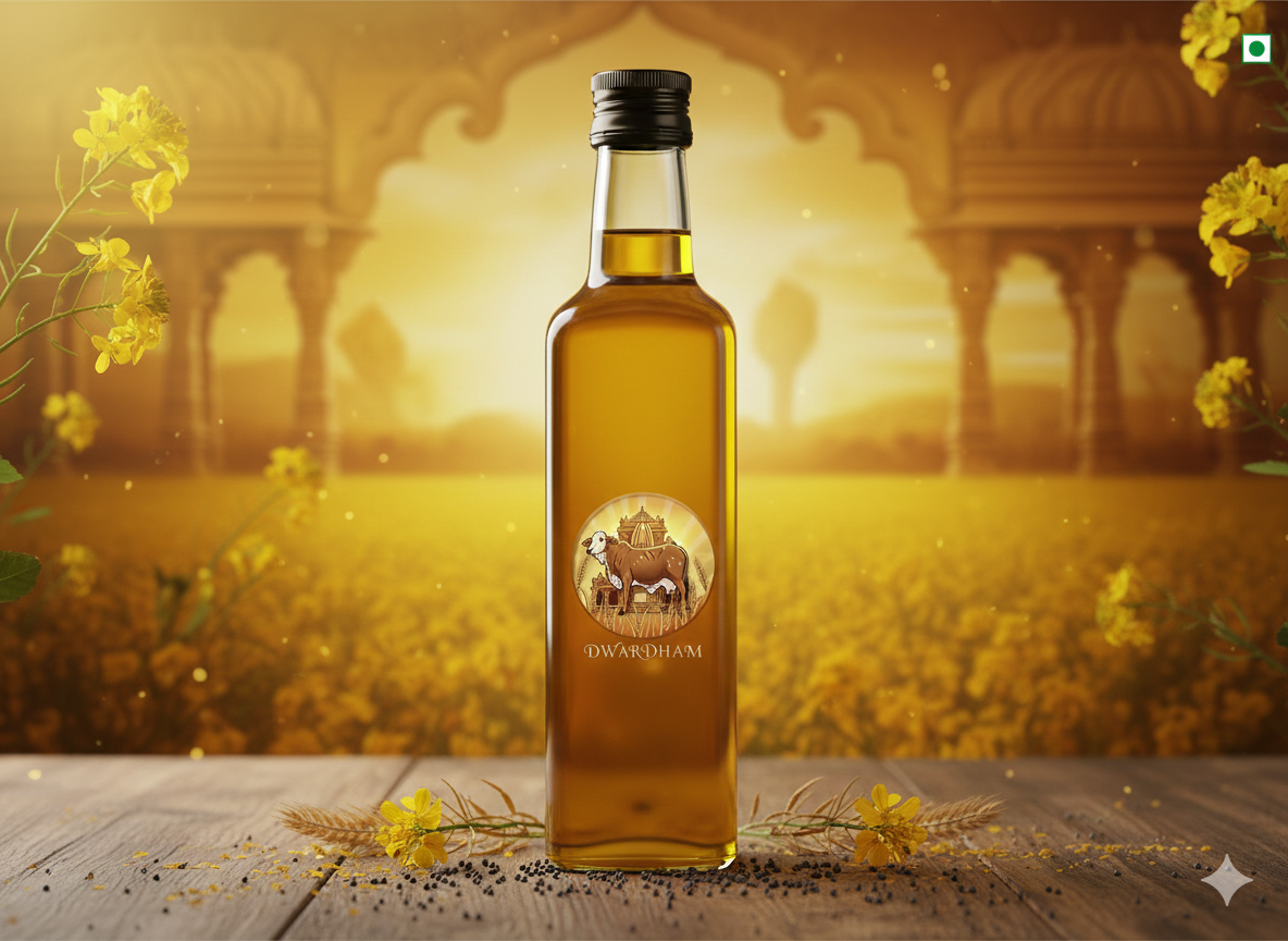Dwardham Natural Mustard Oil