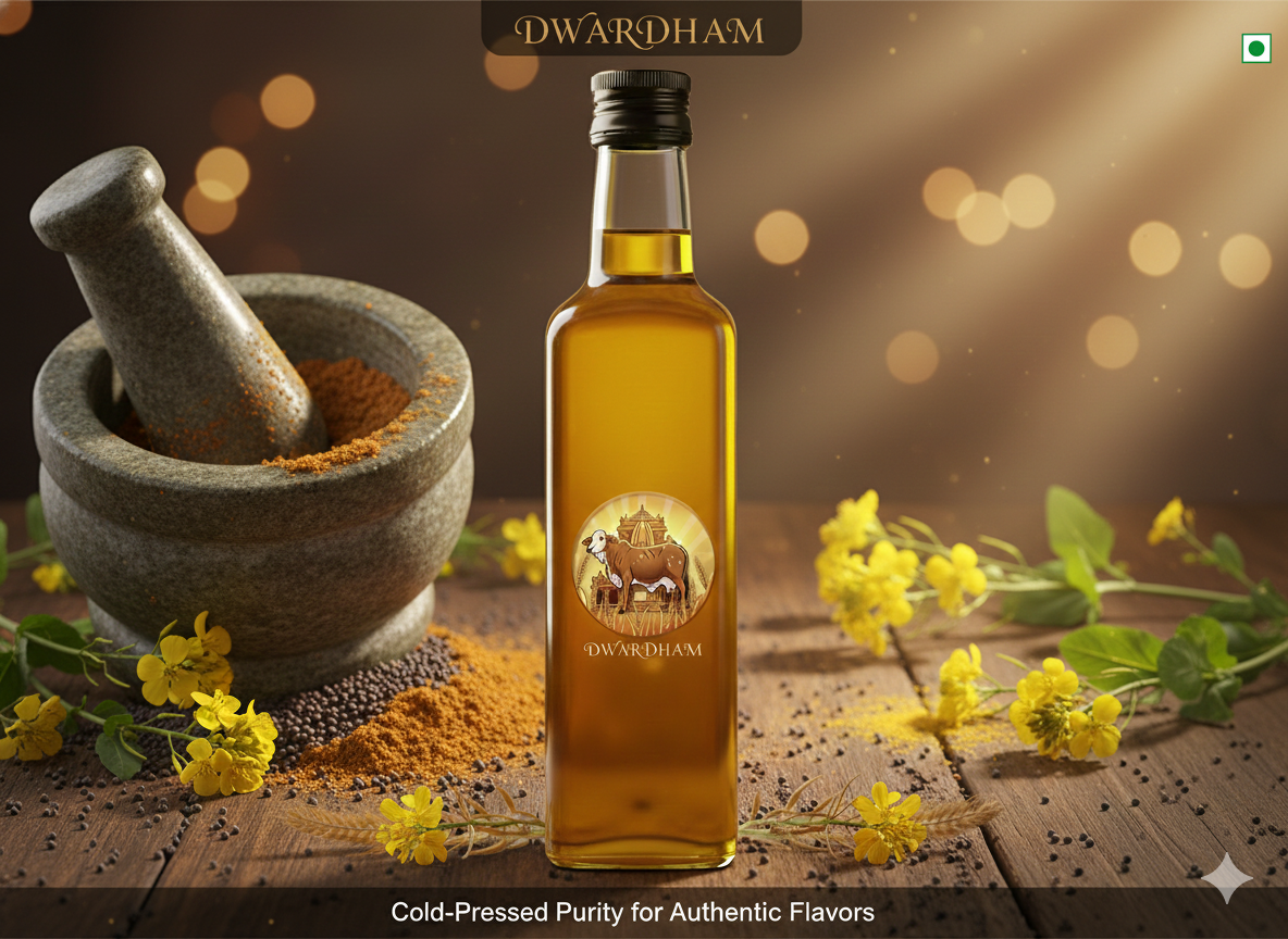 Dwardham Natural Mustard Oil