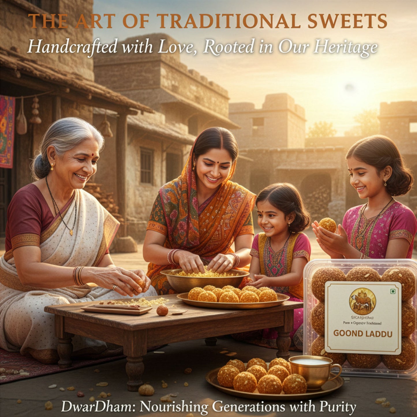 DwarDham Gond Laddu