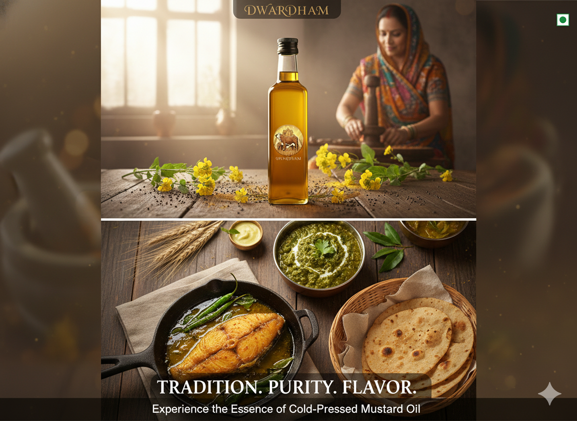 Dwardham Natural Mustard Oil